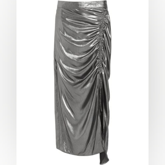 AllSaints Carla Metallic Skirt ⛓️ - Picture 3 of 3